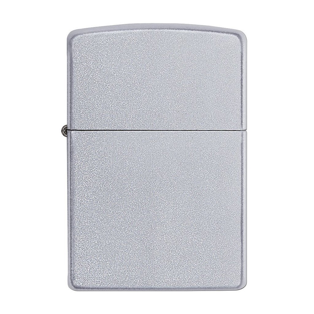 

Бензиновая зажигалка Zippo №205 Satin Chrome, Серебристый, №205