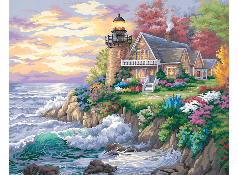 

Живопись по номерам Dimensions Морской страж 41x51, Морской страж