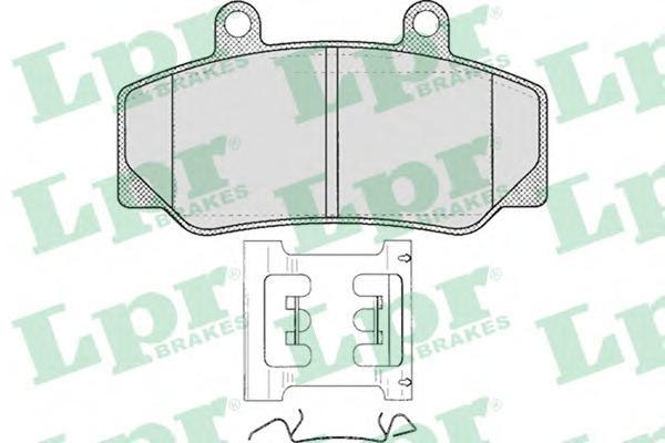 

Тормозные колодки Lpr 05P318