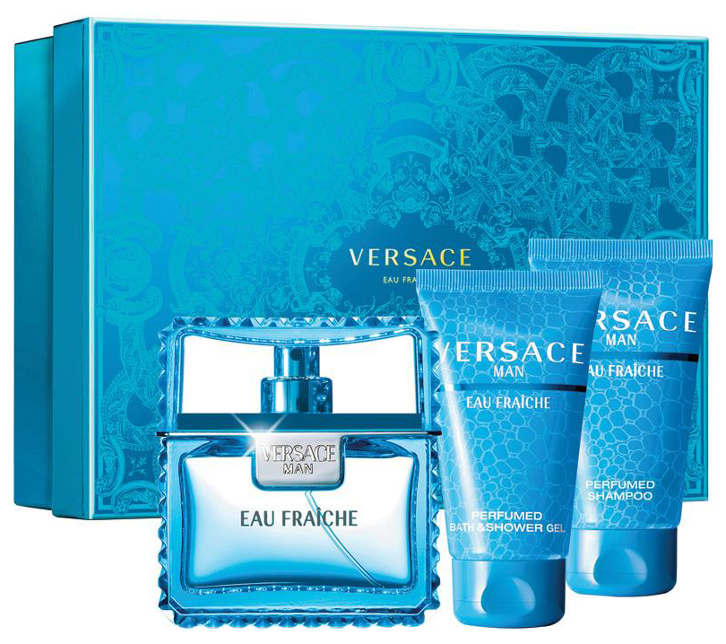 Парфюмерный набор Versace Eau Fraiche Man 50 мл Италия