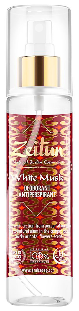 фото Дезодорант zeitun white musk deodorant antiperspirant 150 мл