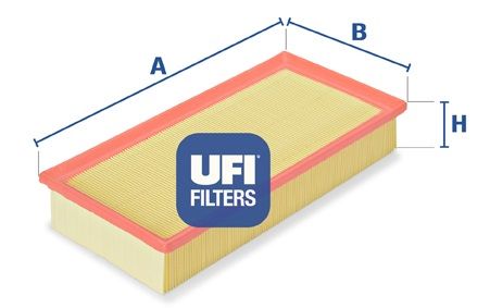 фото Фильтр воздушный двигателя ufi 30.933.00