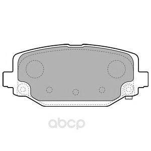 

Комплект тормозных колодок Delphi LP2499