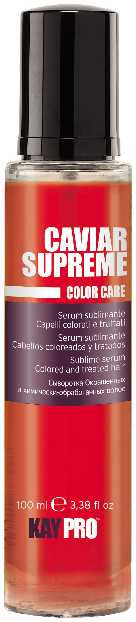 фото Сыворотка для волос kaypro color care caviar 100 мл