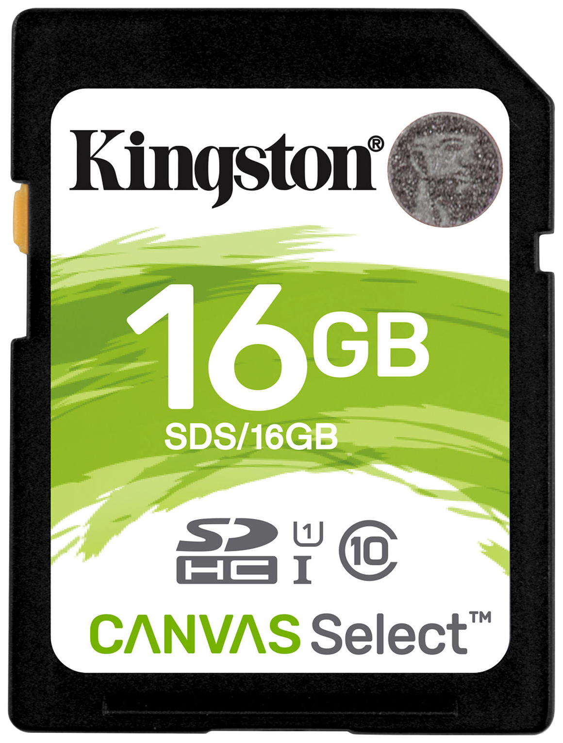 

Карта памяти Kingston SD Canvas Select SDS 16GB