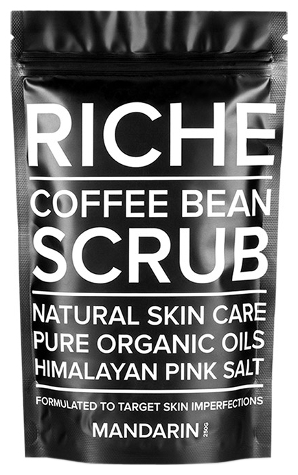 фото Скраб для тела riche coffee bean scrub mandarin 250 г