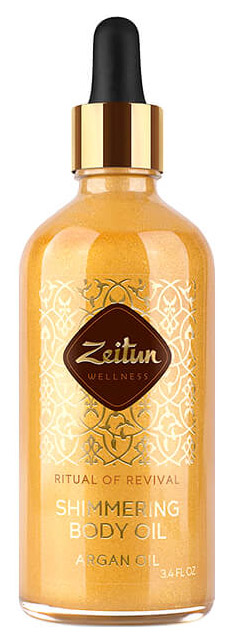 фото Масло для тела zeitun ritual of revival shimmering body oil - argan oil 100 мл