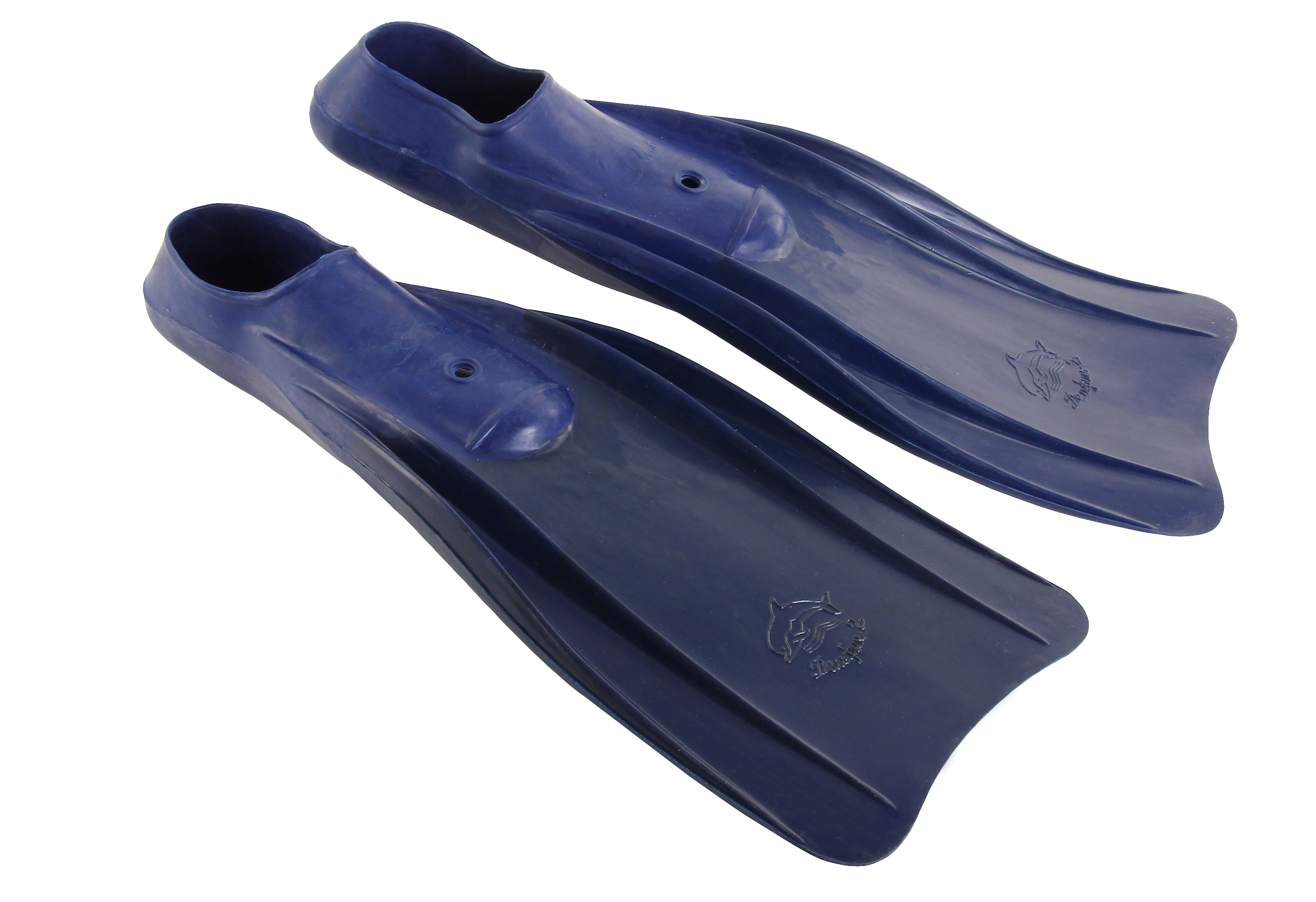 Ласты для плавания Альфапластик Дельфин, размер 35-37, синие