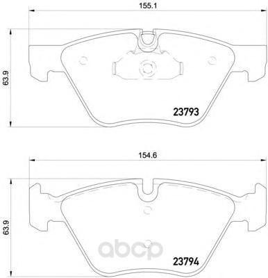 

Колодки тормозные дисковые, комплект Hella 8DB355015-031