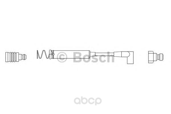 фото Провод высоковольтный opel ascona/kadett 1.6i 86-94 bosch 0986356084