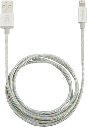 фото Кабель baseus simple version of antila lightning 1м silver