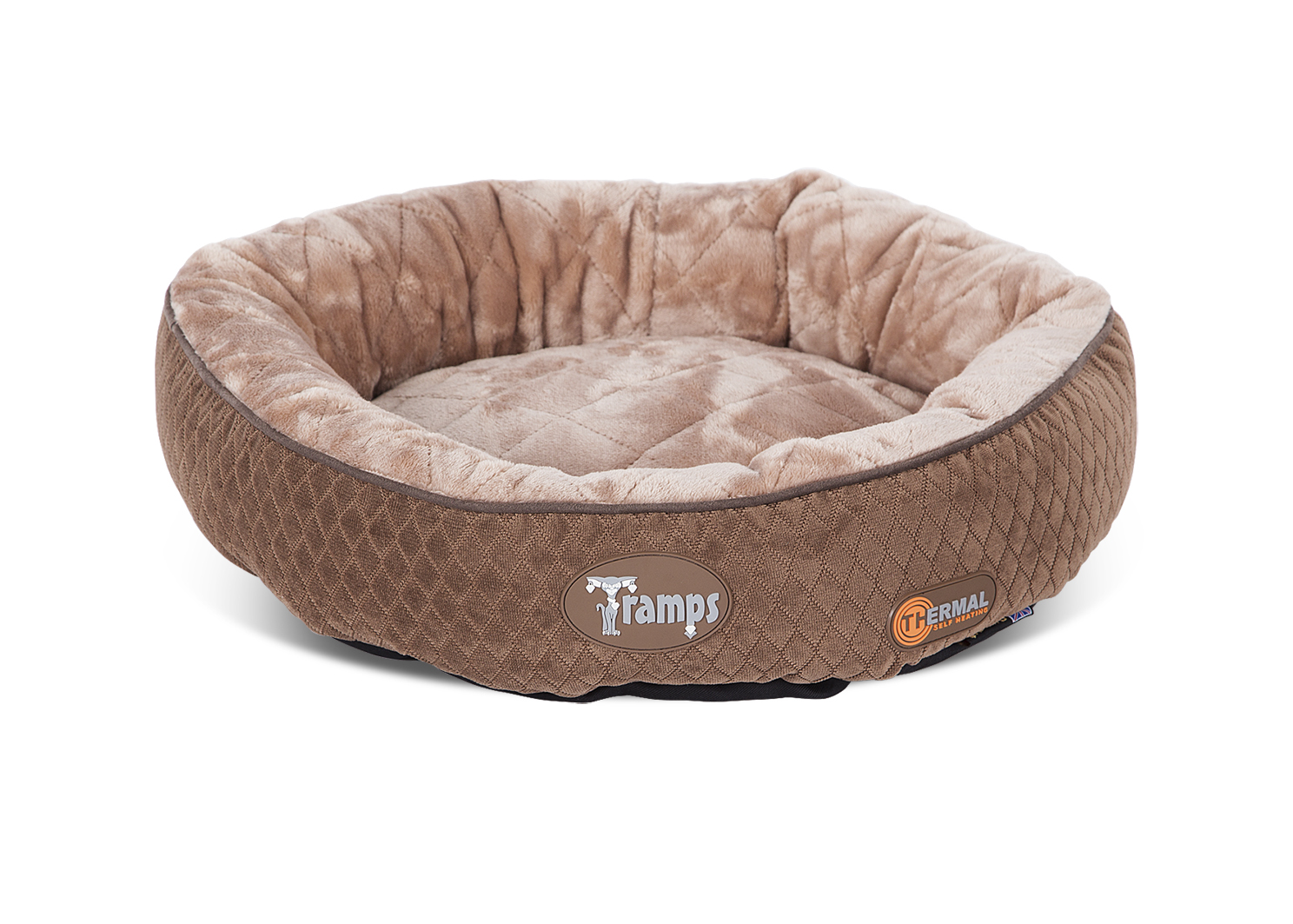 

Лежанка для кошки Tramps плюш 12x50x12см коричневый