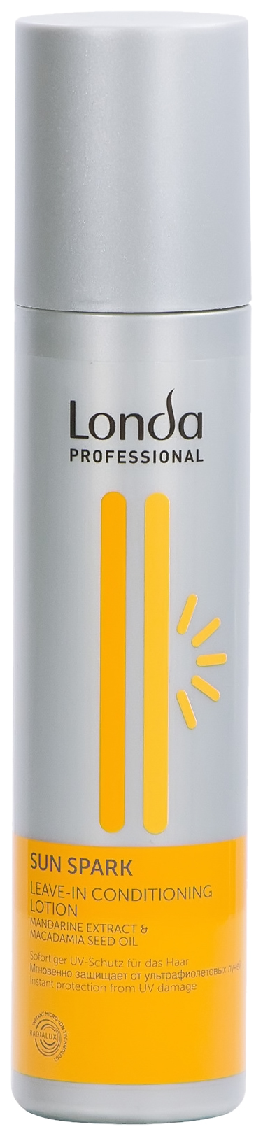Лосьон-кондиционер Londa Professional Sun spark солнцезащитный spark в действии