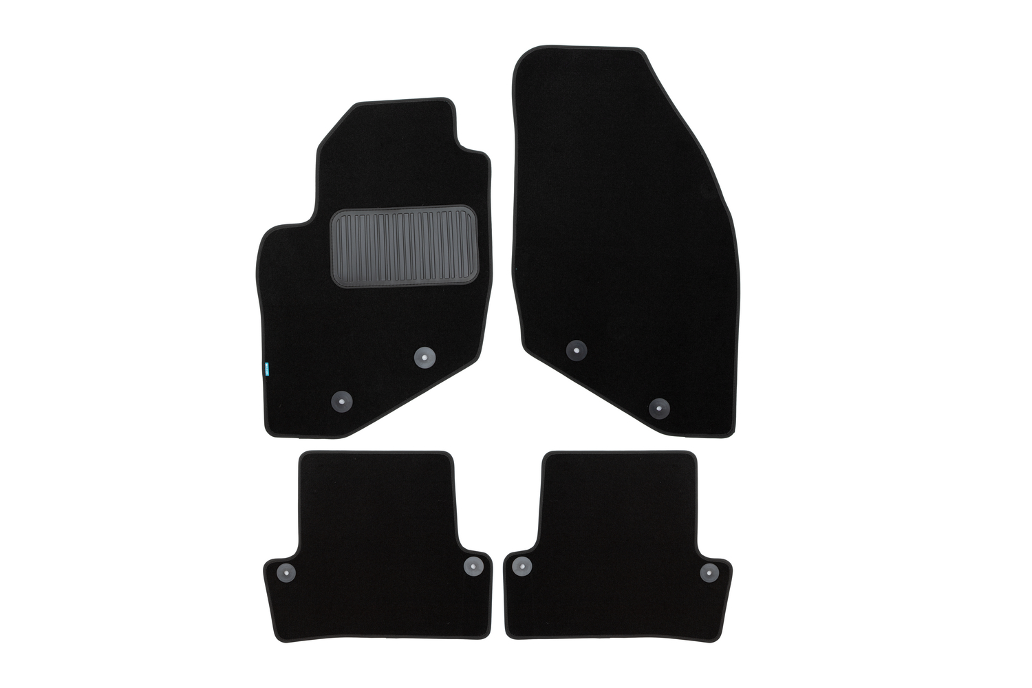 

Коврики в салон Klever Premium для VOLVO S60 2000-2009, 4 шт. текстиль