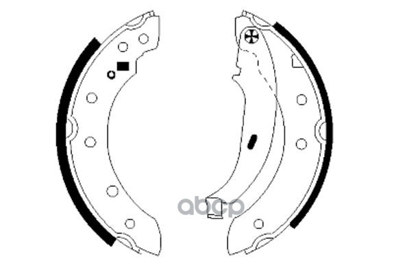 

Комплект тормозных колодок HELLA 8DB355001571