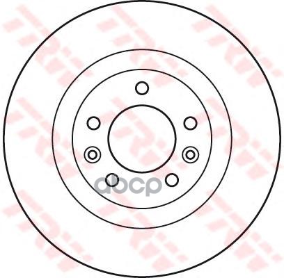 фото Тормозной диск trw/lucas df6047