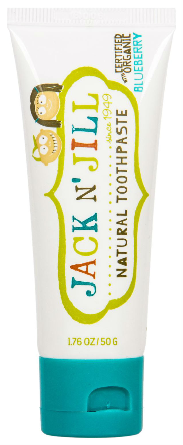 Детская зубная паста Jack N' Jill 6м+ черника 50 гр очанка черника сморчок растительный комплекс для зрения