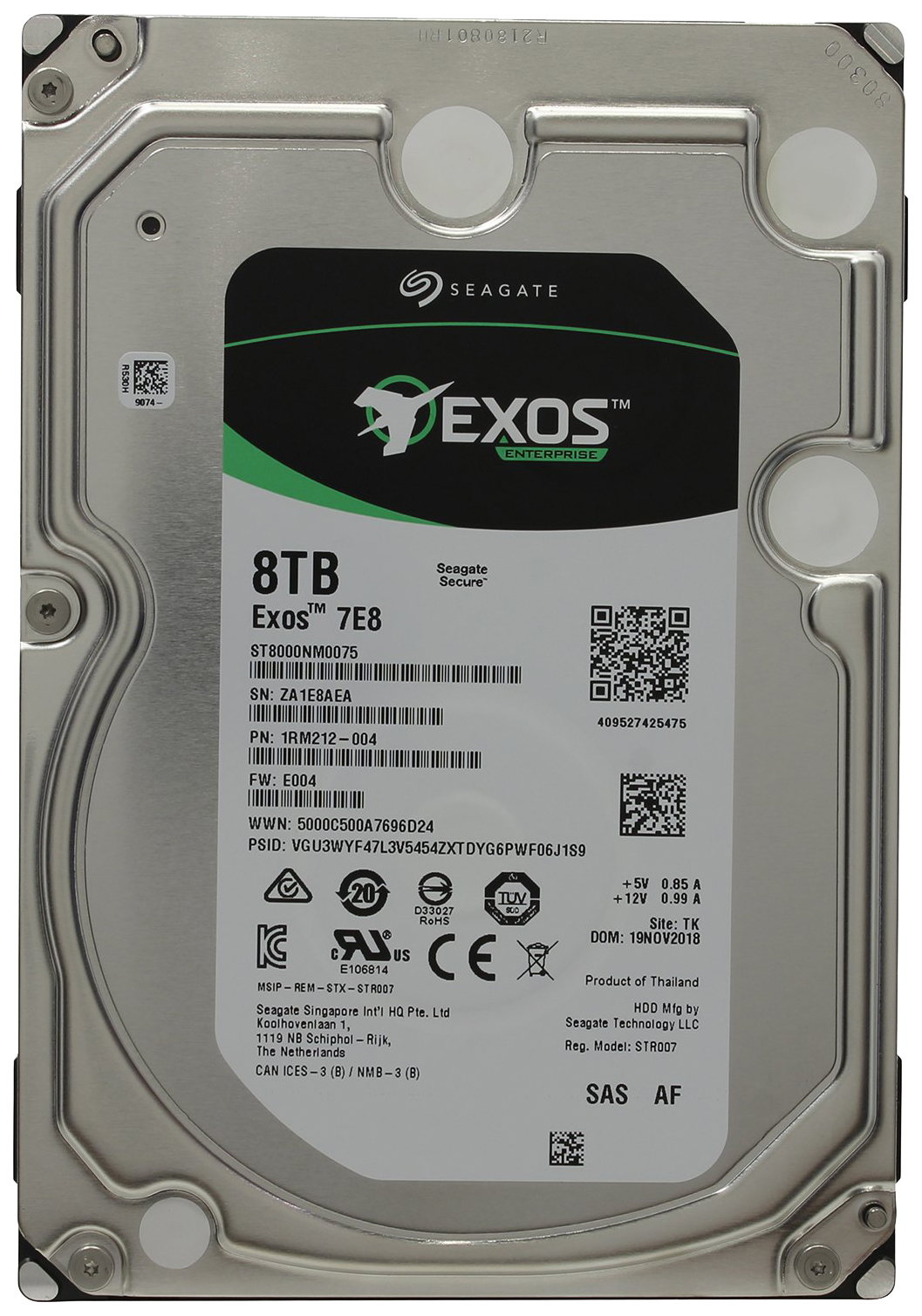 Жесткий диск Seagate Enterprise Capacity 8ТБ (ST8000NM0075)