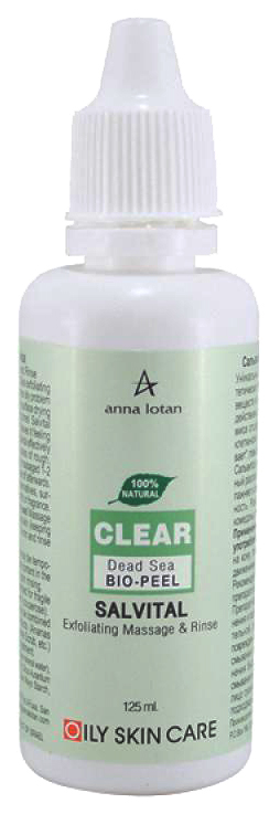 Пилинг для лица Anna Lotan Clear Dead Sea Bio-Peel Salvital очищающий миндальный пилинг prosystem 30% clarifying peel f30057x 30 мл