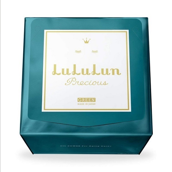 Маска для лица LuLuLun антивозрастная Face Mask Precious Green 32 шт