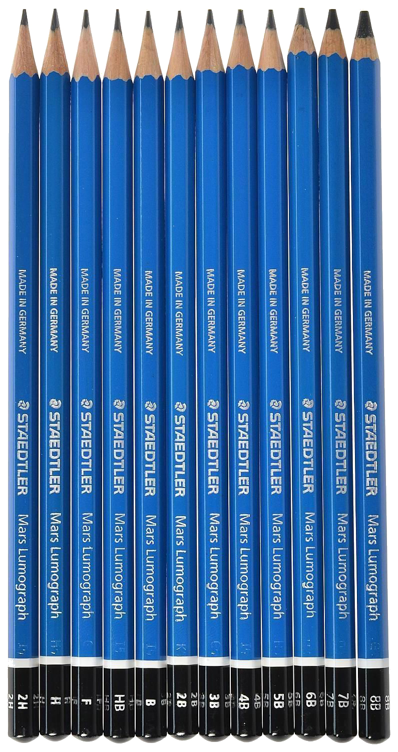 

Карандаши чернографитные Staedtler Mars Lumograph 100 12 шт
