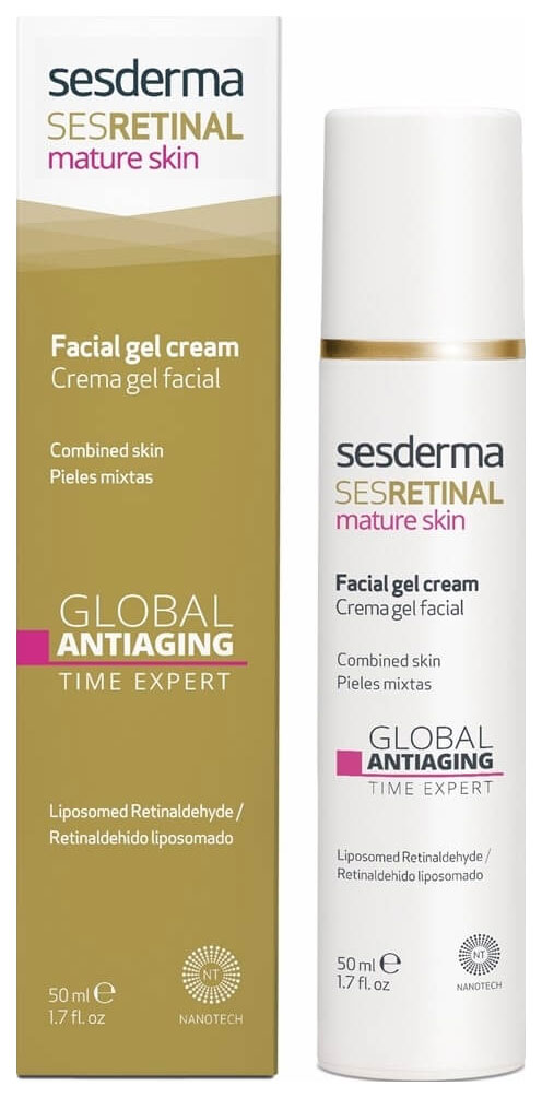 фото Гель для лица sesderma sesretinal mature skin crema gel 50 мл