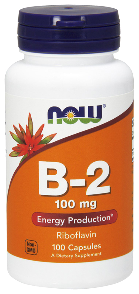 Купить Витамин B NOW B-2 100 капс.