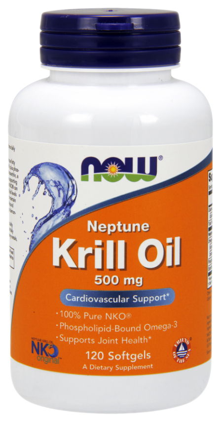 

Omega 3 NOW Krill Oil Neptune 120 капс., Krill Oil Neptune