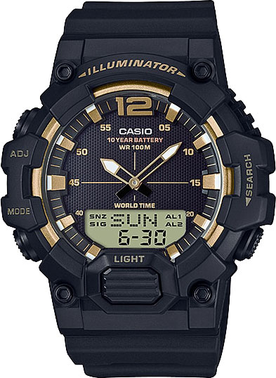 фото Наручные часы кварцевые мужские casio illuminator collection hdc-700-9a