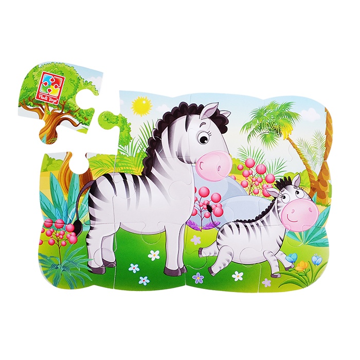 

Пазл Vladi Toys 12 деталей