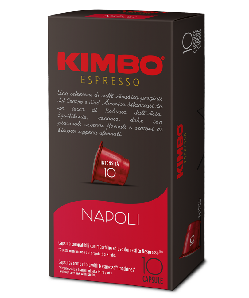 фото Капсулы kimbo nc napoli для кофемашин nespresso 10 капсул