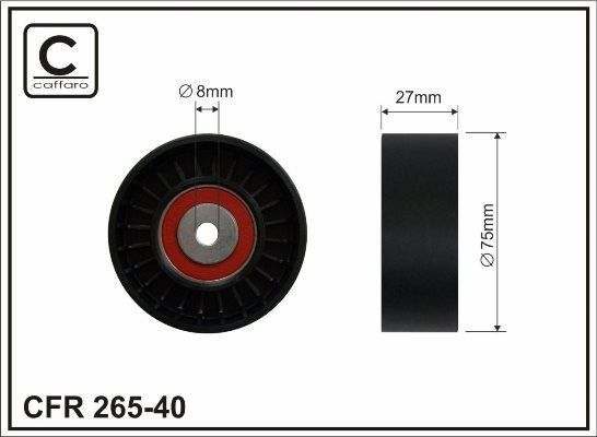 

Натяжной ролик CAFFARO 265-40