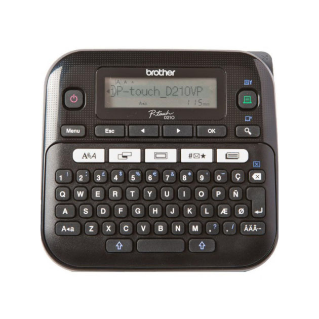 

Принтер для печати наклеек Brother P-touch PT-D210 черный (PTD210R1), PTD210R1