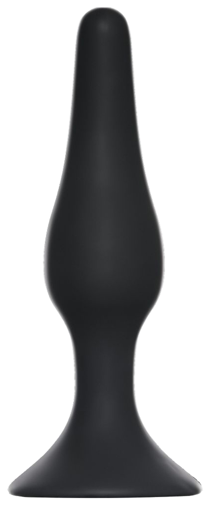 фото Анальная пробка slim anal plug large black 12,5 см lola toys