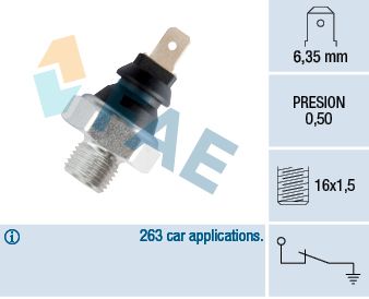 

Датчик давления масла FAE 11270