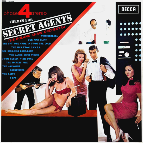 The Roland Shaw Orchestra Themes For Secret Agents (LP)