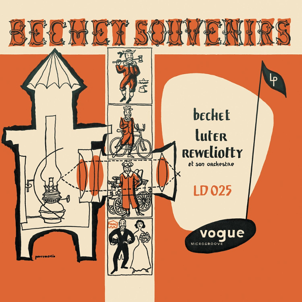 Sidney Bechet Claude Luter Andre Reweliotty Et Son Orchestre Bechet Souvenirs 1333₽