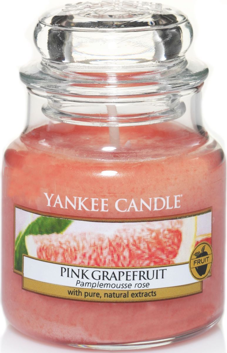 

Свеча Yankee Candle Pink Grapefruit Small Jar Candle 104 г