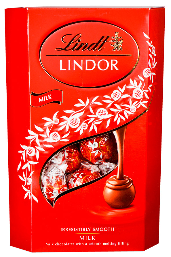 Набор шоколадных конфет Lindt линдор молочный 337 г
