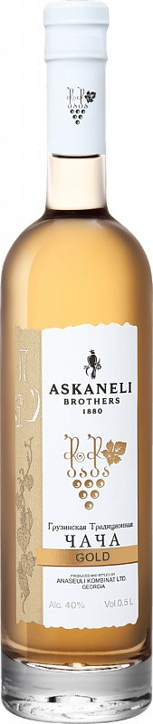 

Чача Askaneli Brothers, виноград, 40 %, 500 мл