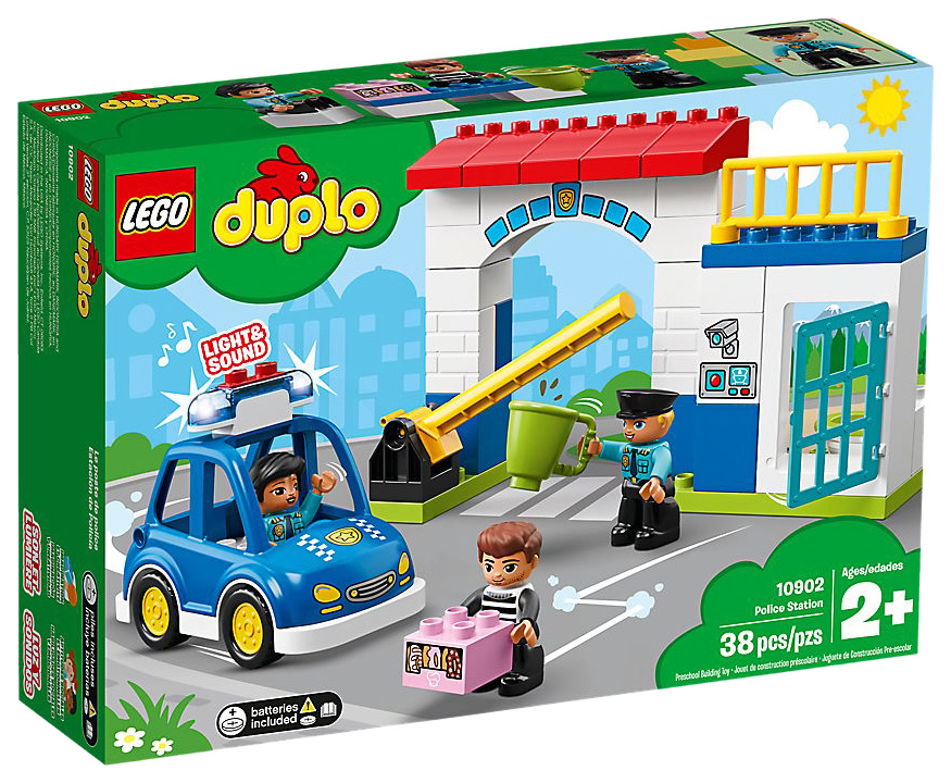 

Конструктор LEGO DUPLO Полицейский участок, 38 деталей, 10902, конструктор lego duplo 10902 полицейский участок