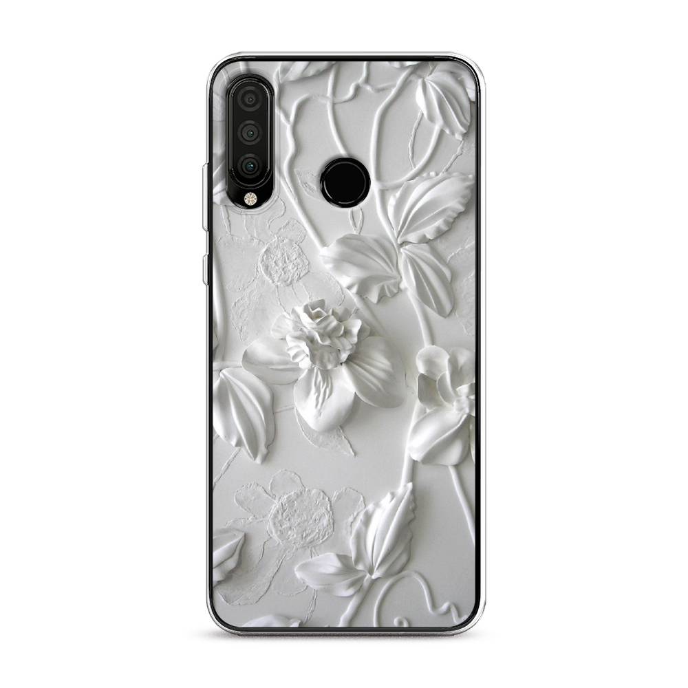 фото Чехол awog "гипсовые цветы" для honor 20 lite 2020