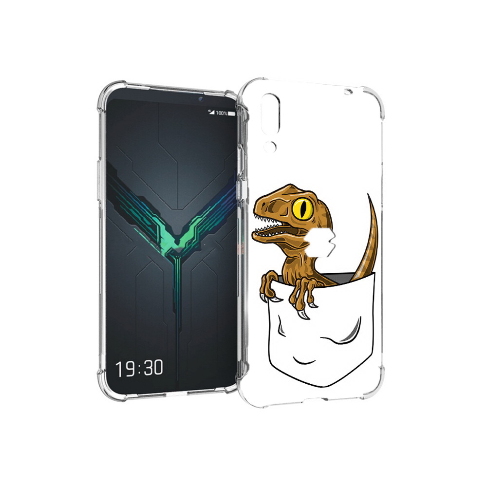 

Чехол MyPads Tocco для Xiaomi Black Shark 2 динозавр в кармане (PT144492.263.327), Прозрачный, Tocco