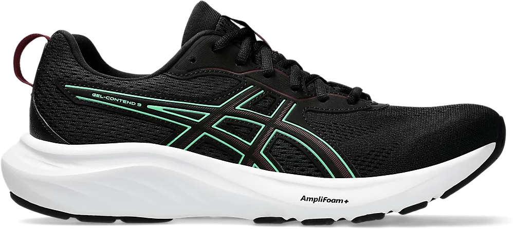 

Кроссовки мужские Asics Gel-Contend 9 черные 8 US, Черный, Gel-Contend 9