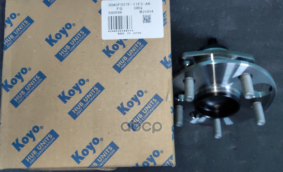 

Ступица Koyo 3Dacf027F11Fsam