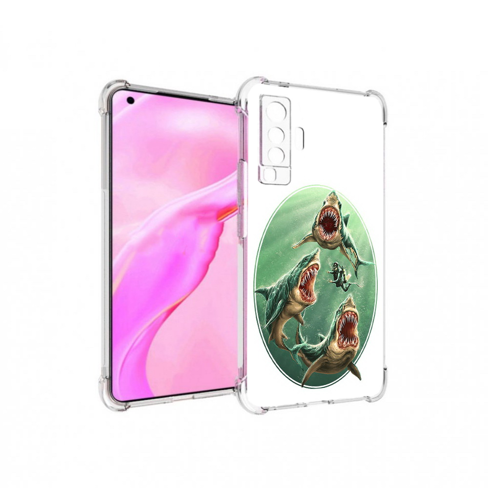 

Чехол MyPads Tocco для Vivo X50 синяя бездна (PT226969.391.600), Прозрачный, Tocco