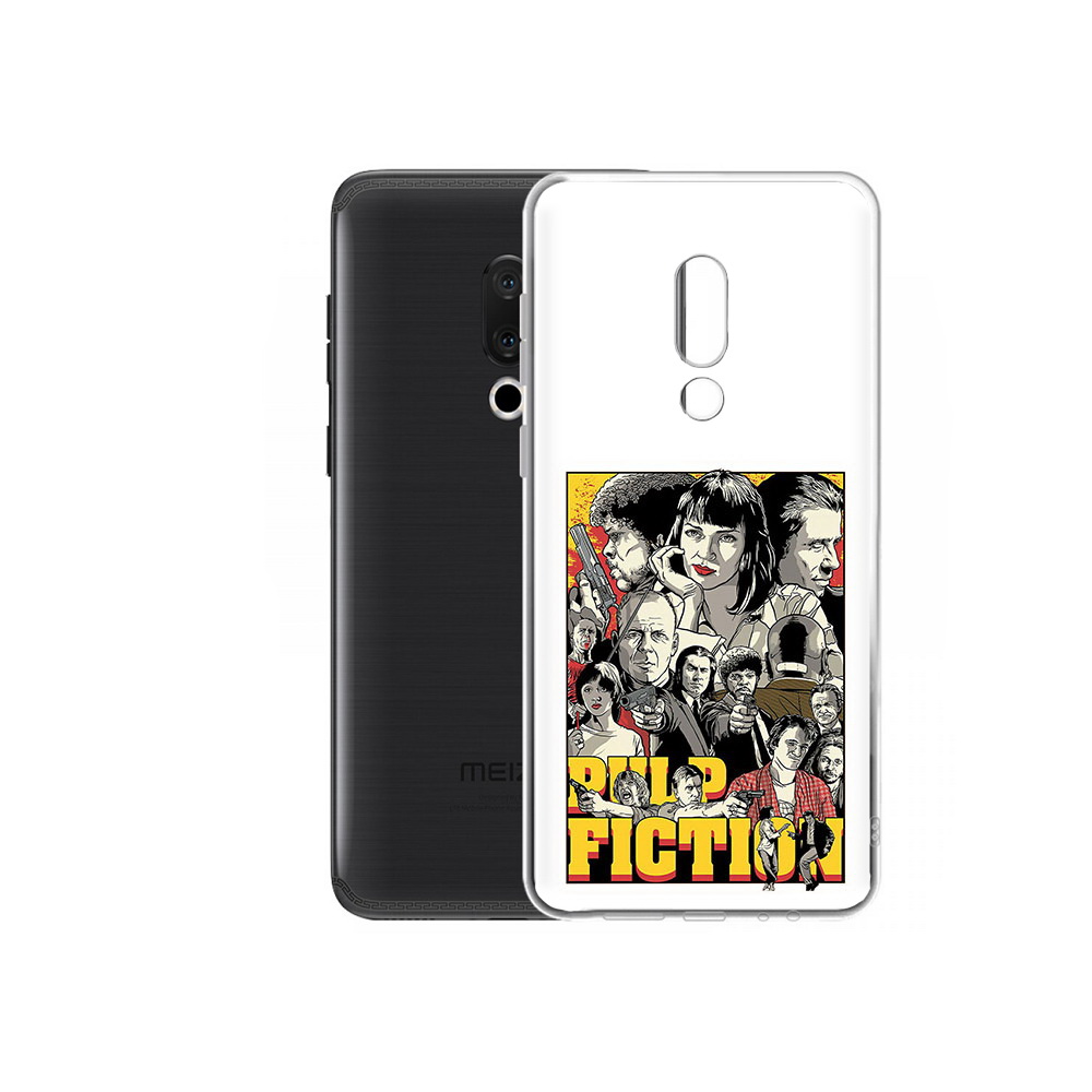 

Чехол MyPads Tocco для Meizu M15 Plus комикс картинка, Прозрачный, Tocco