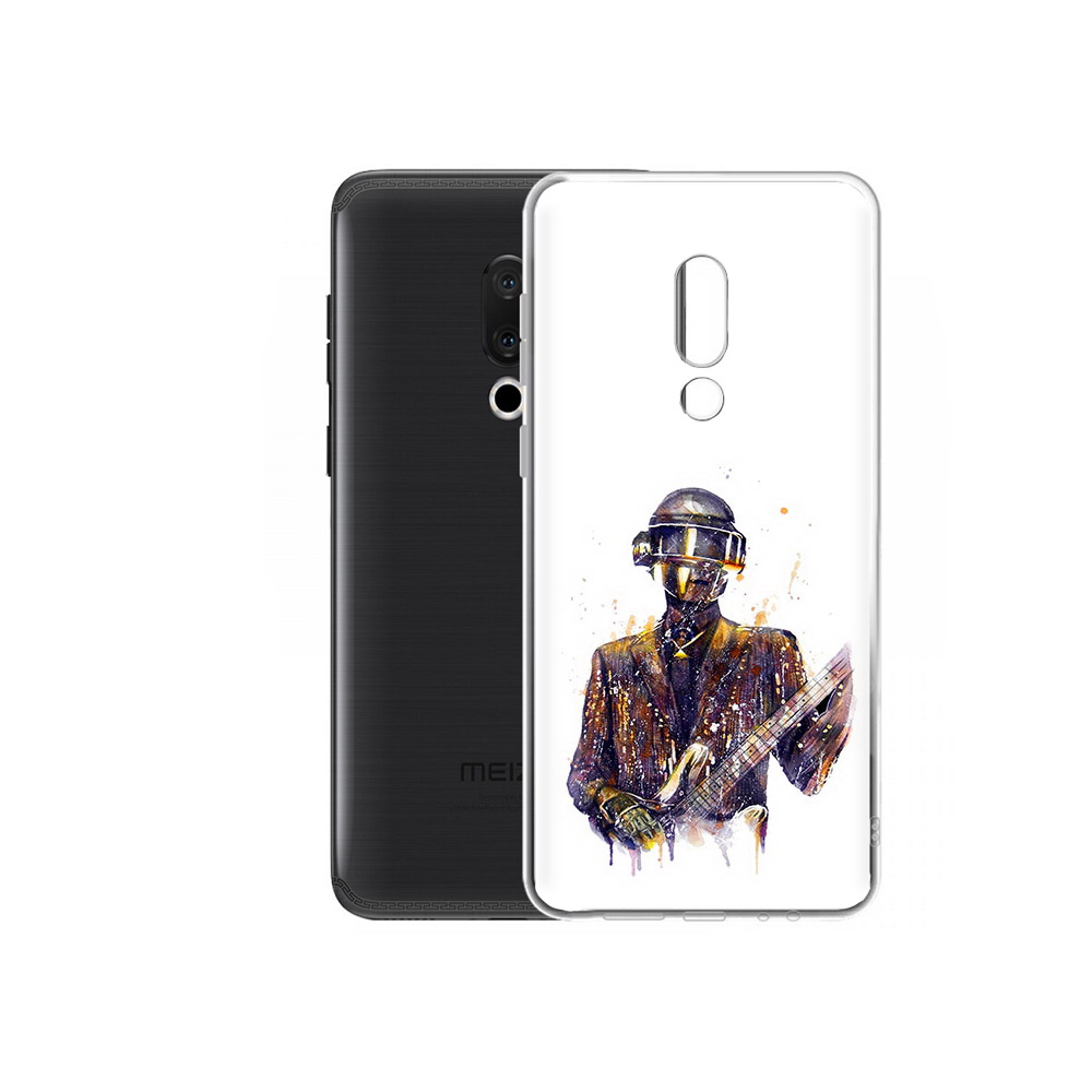 

Чехол MyPads Tocco для Meizu M15 Plus космо-гитарист, Прозрачный, Tocco