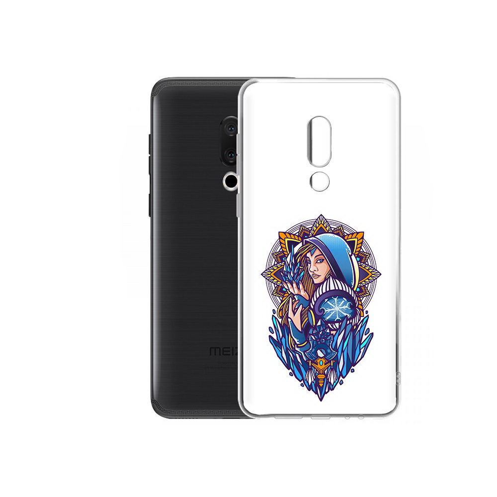

Чехол MyPads Tocco для Meizu M15 Plus кристал мейден дота 2, Прозрачный, Tocco