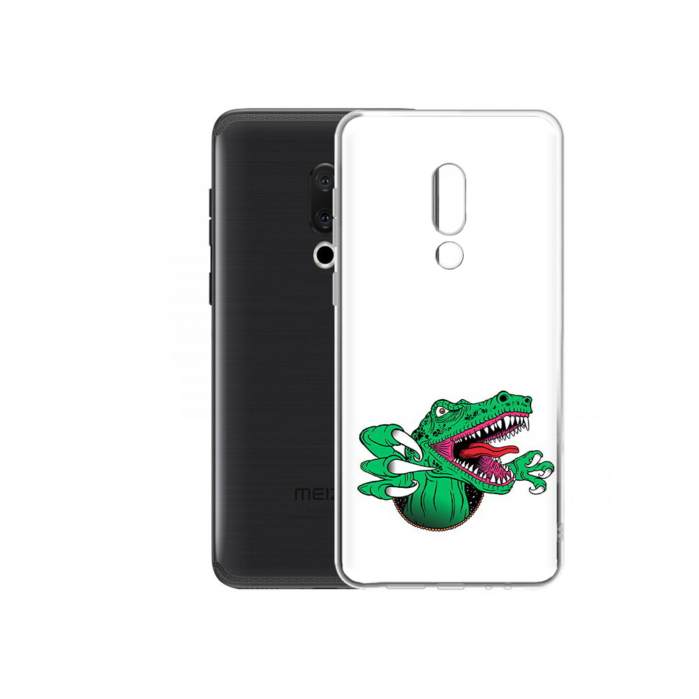 

Чехол MyPads Tocco для Meizu M15 Plus крокодил, Прозрачный, Tocco